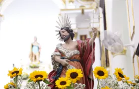 Fiéis celebram o Dia de São João Batista, padroeiro de Niterói