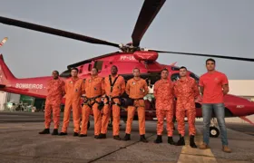 Força-tarefa do Corpo de Bombeiros do Rio chega para apoio ao Rio Grande do Sul