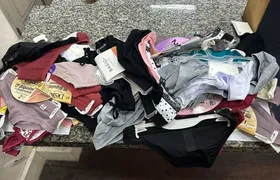 Homem é preso em flagrante após furtar 20 kits de lingerie em shopping de Niterói