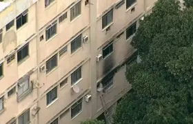 Incêndio em apartamento no Rio deixa um morto e seis feridos