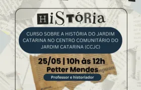 Jardim Catarina recebe aulão sobre história do bairro neste sábado (25)