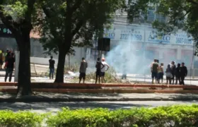 Moradores colocam fogo na Alameda em novo protesto contra falta de luz; Vídeo!