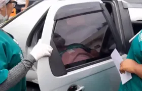 Motorista de aplicativo faz parto dentro do carro; vídeo