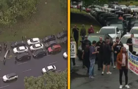 Motoristas de aplicativo protestam contra regulamentação da profissão