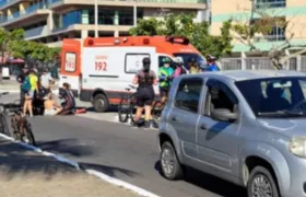 Mulher é atropelada na Passagem, em Cabo Frio