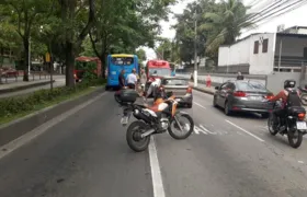 Mulher fica ferida em acidente no Fonseca, em Niterói