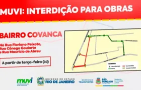 Novas interdições no trânsito da Covanca para obras do MUVI