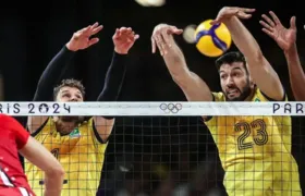 Olimpíadas: Brasil perde para os EUA no vôlei masculino e dá adeus ao Jogos de Paris