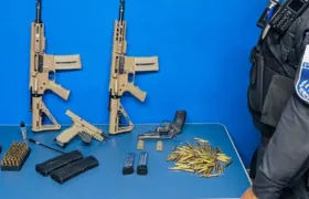 PM apreende armas e munições na Rodoviária do Rio