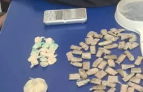 PM prende homem com drogas na Vila do Abraão, em Ilha Grande