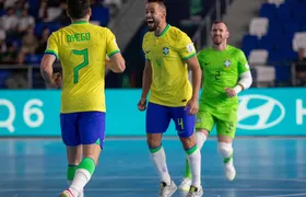 Pela Copa do Mundo de Futsal, Brasil goleia Cuba por 10 a 0 na estreia