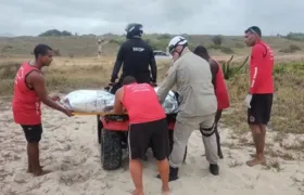 Piloto de paramotor cai no mar em Maricá e morre afogado