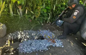 Policia apreende arma e drogas no Jardim Catarina