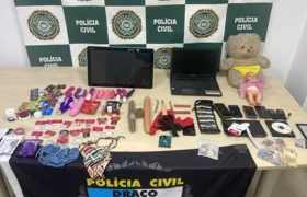 Polícia prende alemão em flagrante com material de pornografia infantil