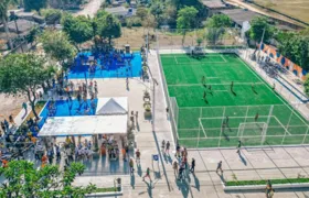Praça Transformada: Novo espaço de convivência é entregue à população de Itaboraí