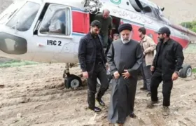 Presidente do Irã e ministro das Relações Exteriores estavam entre os passageiros de aeronave que fez pouso forçado