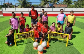 Projeto social é o pontapé inicial para a formação de futuros craques da bola e da cidadania