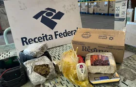 Receita Federal apreende cerca de 1 kg de drogas em encomendas no Aeroporto do Galeão/RJ