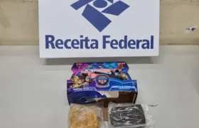 Receita Federal apreende mais de R$ 366 mil em haxixe em encomenda no Galeão