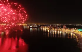 Réveillon em Niterói: queima de fogos acontece em cinco locais