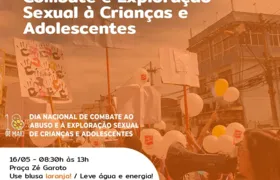 SG recebe 'Mobilização ao Combate e a Exploração Sexual à Crianças e Adolescentes' nesta quinta (16)