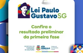 São Gonçalo divulga resultado preliminar da Lei Paulo Gustavo
