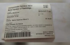 Torcedor relata "perrengue" ao retirar ingresso físico no primeiro jogo da final do Carioca