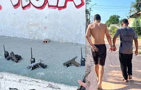 Três detidos e armas apreendidas em ação policial no Brejal