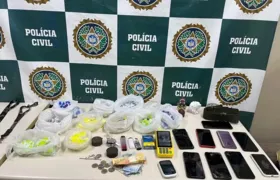 Três homens são presos por tráfico de drogas em prédio no Centro do Rio