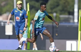 Vini Jr. desfalca o Brasil nas quartas de final contra o Uruguai