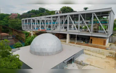 Construção do Museu da Ciência e Tecnologia de Volta Redonda está na reta final