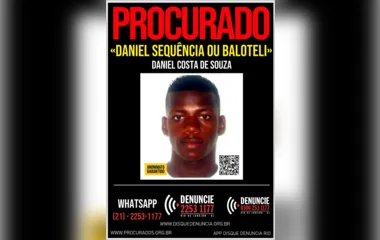 Disque Denúncia pede informações sobre o criminoso “Daniel Sequência”