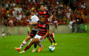 Flamengo vence São Paulo no Maraca e assume a liderança do Brasileirão