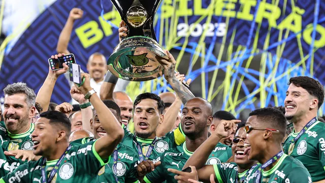 Palmeiras conquista o título do Campeonato Brasileiro 2023