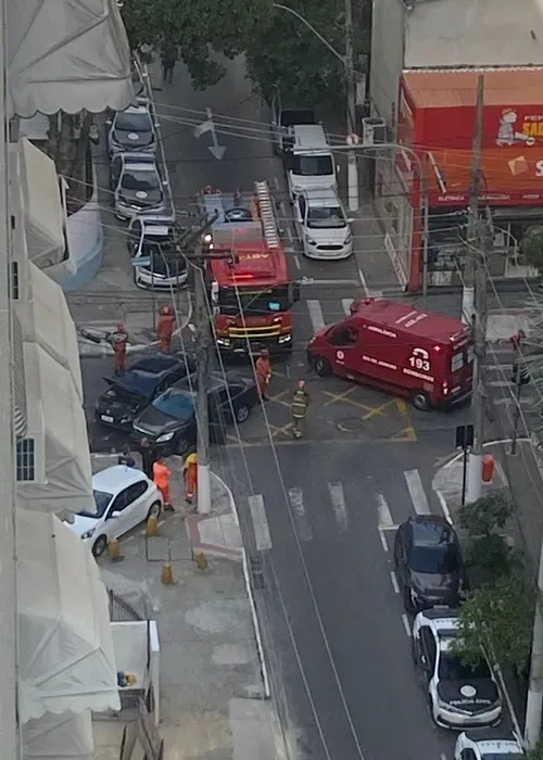 Acidente ocorreu na Rua Doutor Carlos Halfeld, em Icaraí