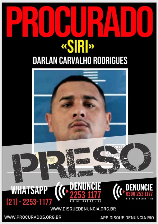 'Siri' foi um dos presos na ação