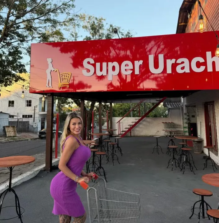 Andressa Urach abriu mercado