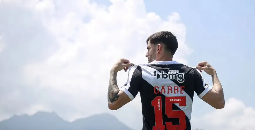 Garré é o novo reforço para o ataque do Vasco