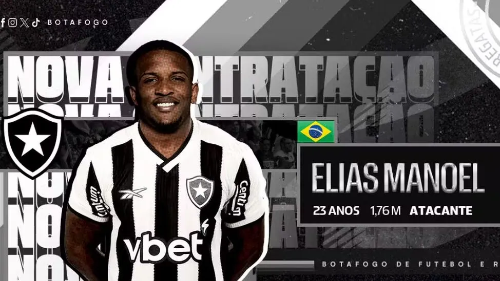 Elias Manoel é anunciado pelo Botafogo