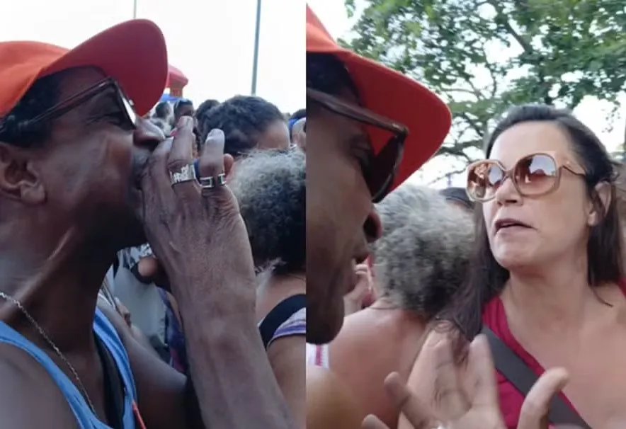 Luis Miranda comenta bate-boca e troca de ofensas com mulher em manifestação