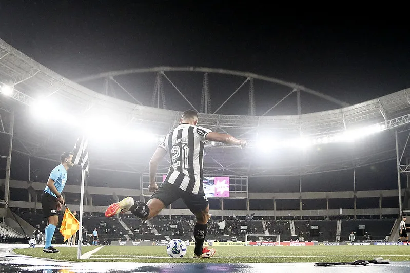 Botafogo teve seu pior público no Brasileirão na goleada sobre o Inter, no domingo (11)