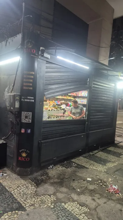 Banca localizada na rua Visconde do Rio Branco, no Centro de Niterói