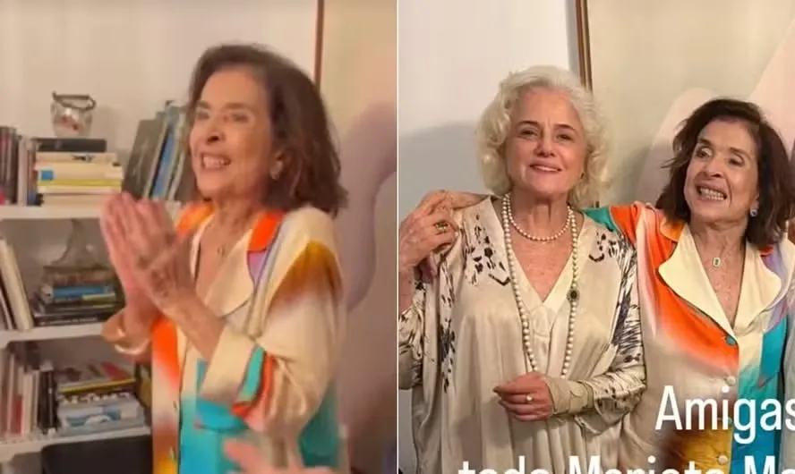Aniversário da atriz reuniu nomes como Marieta Severo e Rodrigo Fagundes
