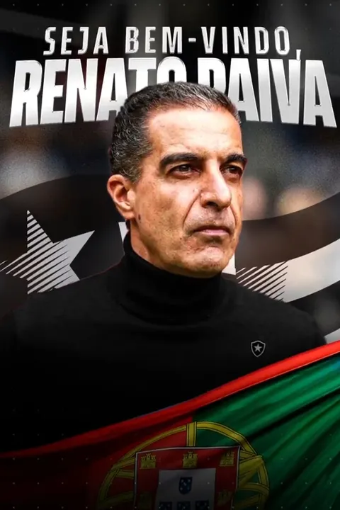 Renato Paiva foi anunciado como novo treinador do Botafogo