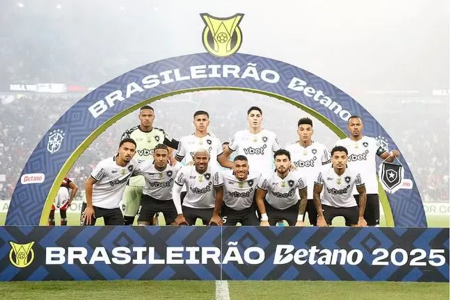 Time do Botafogo que foi a campo contra o Flamengo, no primeiro turno do Brasileirão