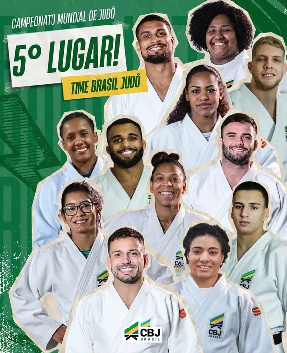 Seleção brasileira terminou sua participação na quinta colocação