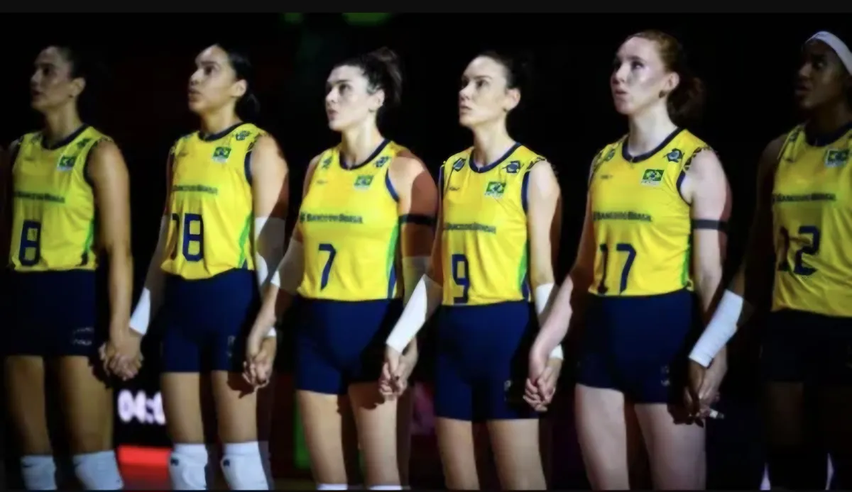 O Brasil busca o título inédito da VNL