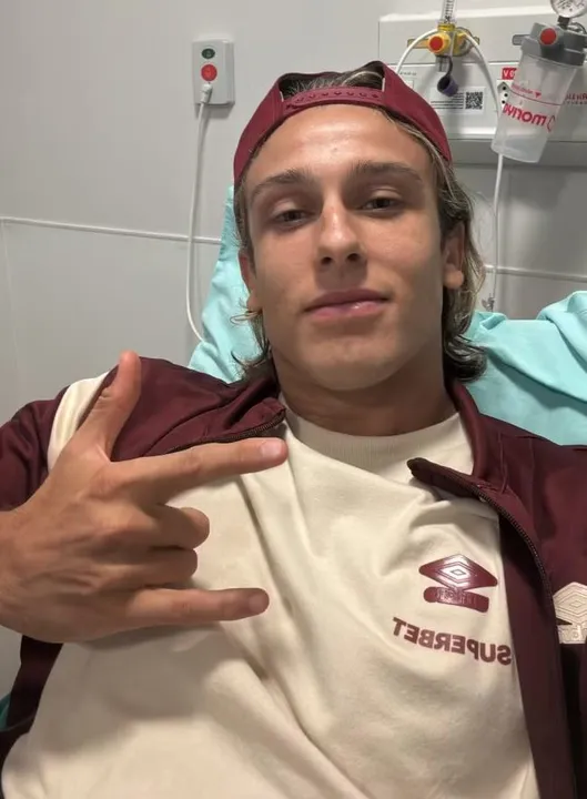 Canobbio sofreu uma fratura na face e passará por cirurgia