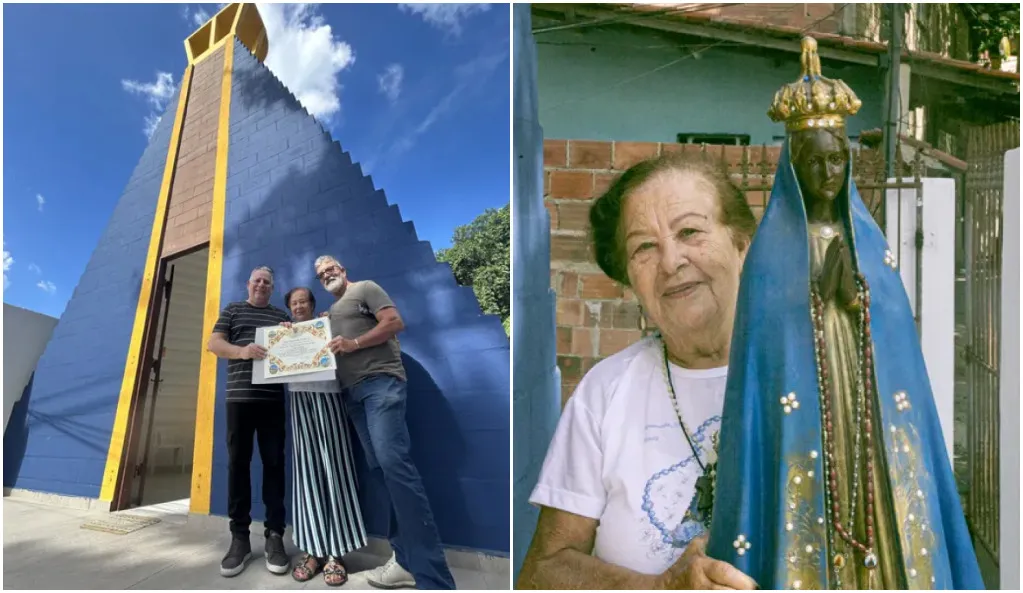 Aos 82 anos, Ciléia pôde realizar o que chama de "sonho que faltava"