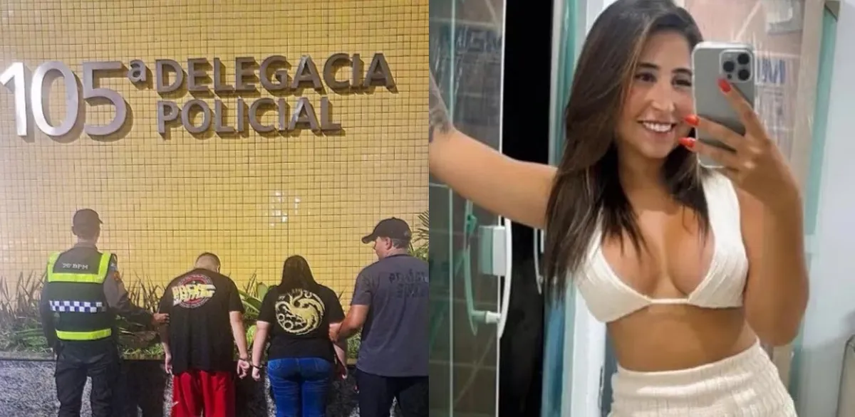 Casal era procurado desde sexta (24), após corpo de Larissa ser encontrado enterrado na casa do suspeito